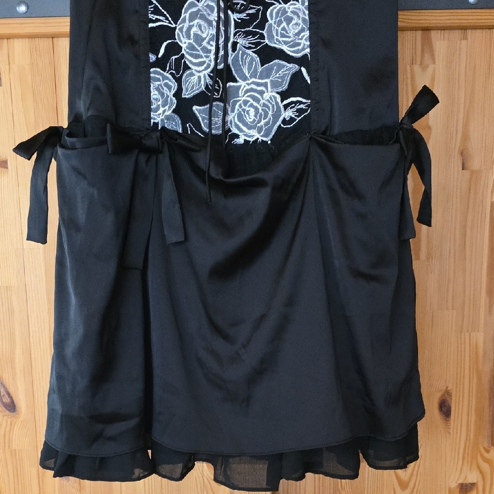 NWT FOR LOVE AND LEMONS HADLEE EMBROIDERED CORSET MINI DRESS SIZE S - Picture 3 of 6